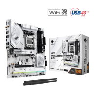 ASRock MB Sc AM5 X870 STEEL LEGEND WIFI, AMD X870, 4xDDR5, 1xHDMI, 2xUSB4, WI-FI