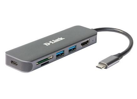 D-Link DUB-2327 USB-C Hub with HDMI and SD/microSD Card Reader, 2x USB3.0, mini docking station D-Link DUB-2327 USB-C Hub with HDMI and SD/microSD Card Reader, 2x USB3.0, mini docking station
