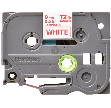 BROTHER TZE222 - kazeta TZ šířky 9mm, laminovaná TZE-222, bílá/červené písmo BROTHER TZE222 - kazeta TZ šířky 9mm, laminovaná TZE-222, bílá/červené písmo