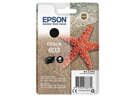 EPSON ink čer Singlepack "Hvězdice" Black 603 Ink