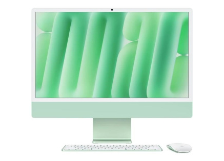 Apple iMac 24'' 4.5K display M4 chip 10-core CPU and 10-core GPU, 24GB, 512GB SSD - Green
