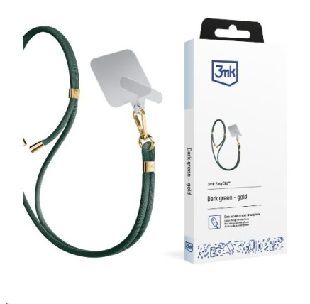 3mk EasyClip Dark Green (gold) 3mk EasyClip Dark Green (gold)