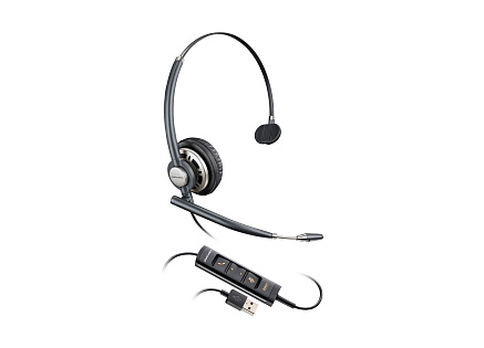 Poly EncorePro 715 USB-A Monoaural Headset TAA