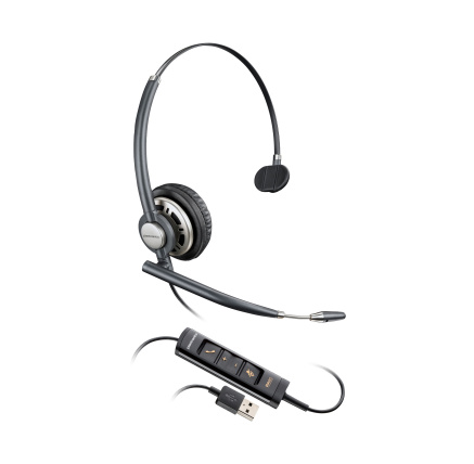 Poly EncorePro 715 USB-A Monoaural Headset TAA