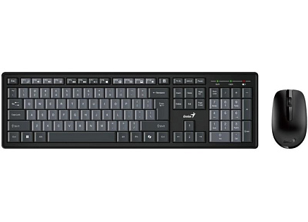 GENIUS set klávesnice + myš Smart KM-8200/ Bezdrátový set 2,4GHz/ Copilot/ CZ+SK layout