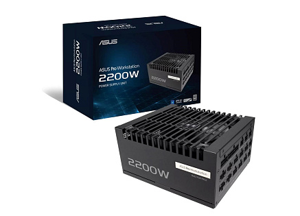 ASUS zdroj Pro WS 2200W Platinum, 140mm, Plně modulární, 80 Plus Platinum, ATX 3.1
