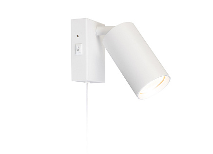 Solight nástěnná lampička CELE, 1x GU10, bílá