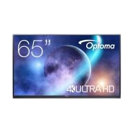 Optoma 5652RK IFPD 65" -  interaktivní dotykový, 4K UHD, multidotyk 20prstu, Android, antireflexní tvrzené sklo