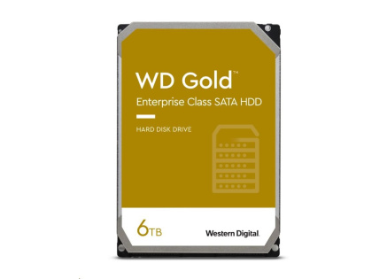 WD GOLD WD6004FRYZ 6TB, SATA III 3.5", 256MB 7200RPM, 267MB/s, CMR, Enterprise WD GOLD WD6004FRYZ 6TB, SATA III 3.5", 256MB 7200RPM, 267MB/s, CMR, Enterprise