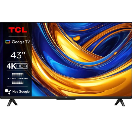 BAZAR - TCL P655 43" TV, 4K Ultra HD, HDR, WiFi, Bluetooth, Chromecast, Miracast, Dolby Digital, Google TV - Poškozený o BAZAR - TCL P655 43" TV, 4K Ultra HD, HDR, WiFi, Bluetooth, Chromecast, Miracast, Dolby Digital, Google TV - Poškozený o
