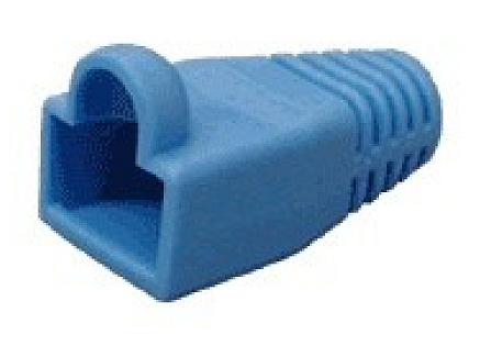 Ochrana pro konektor RJ45, snag-proof - modrá, 100ks