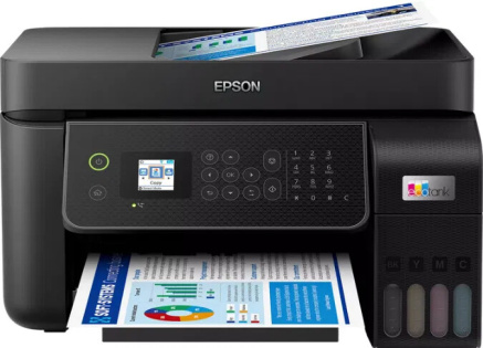 EPSON tiskárna ink EcoTank L5310, 5760x1440dpi, A4, 33ppm, Wi-Fi, USB, Ethernet, ADF, sken,Záruka 5 let  po registraci