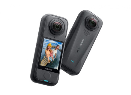 Insta360 X4 Air Starter Bundle akční kamera, Černá, 8K / 30fps, 4K/ až 60fps, 6osý gyroskop, 360°, Active HDR, vodotěsná