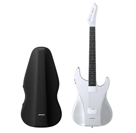 Aeroband Guitar - Smart Elektrická Kytara pouzdro, bílá