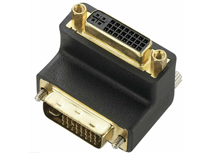 DVI-I Dual Link adaptér Renkforce RF-2959686, [1x DVI zástrčka 24+5pólová]