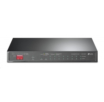 TP-Link CCTV switch TL-SG1210MP (8xGbE, 1xGbE uplink, 1xGbE/SFP combo uplink, 8x PoE+, 123W, fanless) TP-Link CCTV switch TL-SG1210MP (8xGbE, 1xGbE uplink, 1xGbE/SFP combo uplink, 8x PoE+, 123W, fanless)