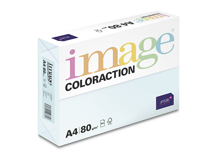 Antalis Papír Image Coloraction Lagoon - pastelově světle modrá (BL29) A4 (80g/500ks)