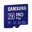 Samsung micro SDXC karta 256GB PRO Plus + SD adaptér
