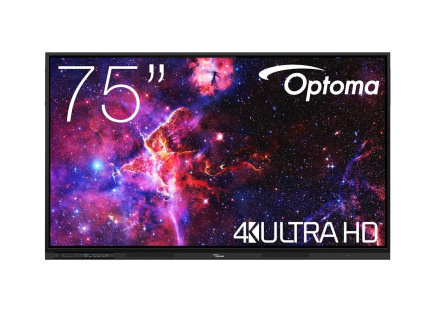 Optoma 3753RK IFPD 75" - interaktivní dotykový, 4K UHD Optoma 3753RK IFPD 75" - interaktivní dotykový, 4K UHD