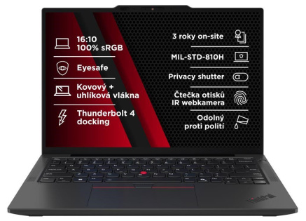 LENOVO NTB ThinkPad X13 G6 - Ultra5 225U,13.3" WUXGA,16GB,512SSD,5MP+IRcam,W11P