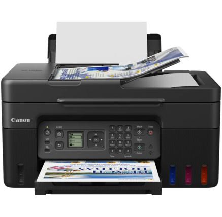 Canon PIXMA Tiskárna černá G4470 (doplnitelné zásobníky inkoustu) - MF (tisk,kopírka,sken,fax), USB, Wi-Fi - A4 11/min.