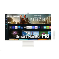 BAZAR - SAMSUNG MT LED LCD Smart Monitor 32" LS32BM801UUXEN-plochý, VA, 3840x2160, 60Hz,HDMI,USB C - Poškozený obal (Kom