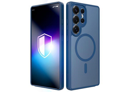 3mk ochranný kryt Misty MagCase Blue pro Samsung Galaxy S25 Ultra 3mk ochranný kryt Misty MagCase Blue pro Samsung Galaxy S25 Ultra