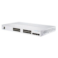 BAZAR - Cisco switch CBS350-24T-4G-UK (24xGbE,4xSFP,fanless) - REFRESH - poškozený obal