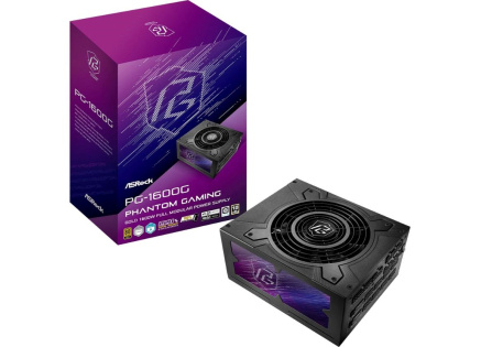 ASROCK zdroj PG-1600G,1600W, 80Plus Gold, 135 mm, ATX 3.1
