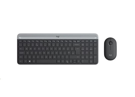 Logitech Wireless Desktop MK470, CZ/SK, Black Logitech Wireless Desktop MK470, CZ/SK, Black