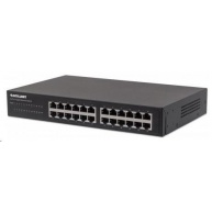 Intellinet 24-port Gigabit Ethernet Switch, 24x GbE, fanless