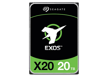 SEAGATE HDD 20TB EXOS X20, 3.5", SATAIII, 512e, 7200 RPM, Cache 256MB