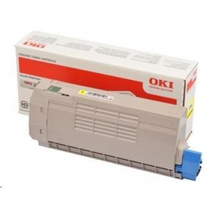 OKI Žlutý toner do C834/C844 (10 000 stránek) OKI Žlutý toner do C834/C844 (10 000 stránek)