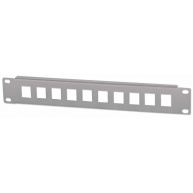 Intellinet Patch Panel 10", prázdný pro 10 portů, 1U, šedý