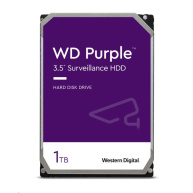 BAZAR - WD PURPLE WD11PURZ 1TB, SATA III 3.5", 64MB 5400RPM, 110MB/s, Low Noise, CMR