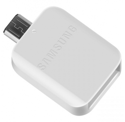 Samsung microUSB OTG adaptér EE-UG930, bílá (bulk) Samsung microUSB OTG adaptér EE-UG930, bílá (bulk)