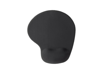 CONNECT IT Podložka pod myš gelová (černá, ergonomická)