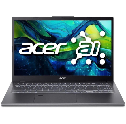 ACER NTB Aspire 15 (A15-61M-R3KV),R7-8840HS,15.6"FHD,16GB,512GB SSD,Radeon 780M,Linux,Gray