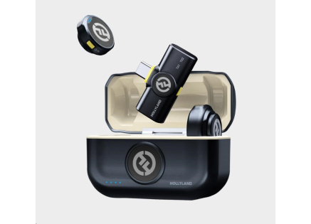 Hollyland Lark M2 USB-C - Wireless Lavalier Microphone with USB-CPlug (Duo,Shine Charcoal) Hollyland Lark M2 USB-C - Wireless Lavalier Microphone with USB-CPlug (Duo,Shine Charcoal)