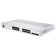 Cisco switch CBS250-24T-4X (24xGbE,4xSFP+,fanless) - REFRESH