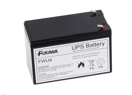 Baterie - FUKAWA FWU-4 náhradní baterie za RBC4 (12V12Ah)