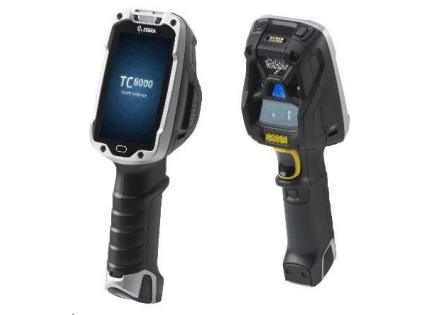Zebra TC8000 standard, 1D, SR, BT, Wi-Fi, disp., hot-swap, Android