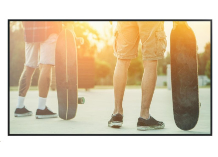 SHARP/NEC MultiSync MA551 PG-2, LCD 55" Protective Glass public displej, 24/7, 3840x2160, 500 cd/m2