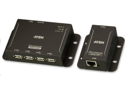 ATEN 4-port USB 2.0 extender po Cat5/Cat5e/Cat6 do 50m