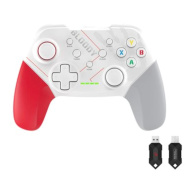 A4tech Bloody GPW50, gamepad, Dual mode 2,4G+USB, bílá