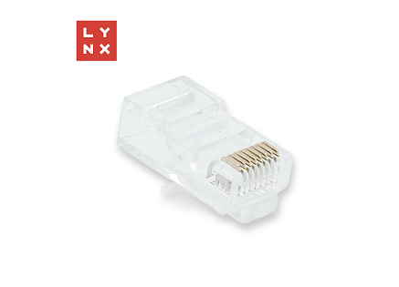 LYNX konektor UTP Cat5e, 30µ, 100ks