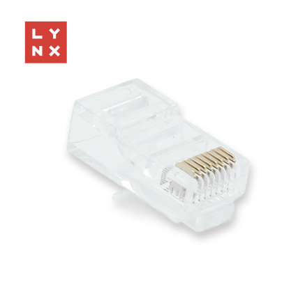 LYNX konektor UTP Cat5e, 30µ, 100ks
