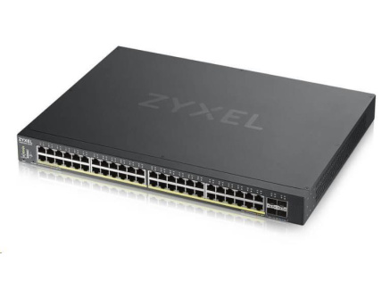 Zyxel XGS1935-52HP, 52 Port Lite-L3 Smart Managed PoE Switch, 48x Gigabit PoE and 4x 10G SFP+, hybrid mode
