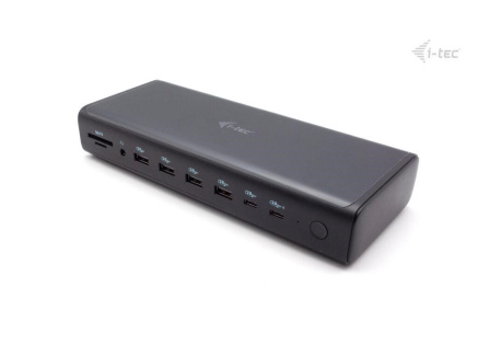 i-tec Universal 6x 4K Display Docking Station, Power Delivery 140W i-tec Universal 6x 4K Display Docking Station, Power Delivery 140W