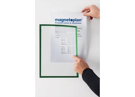 Magnetický rámeček Magnetofix A4 šedá (5ks)
